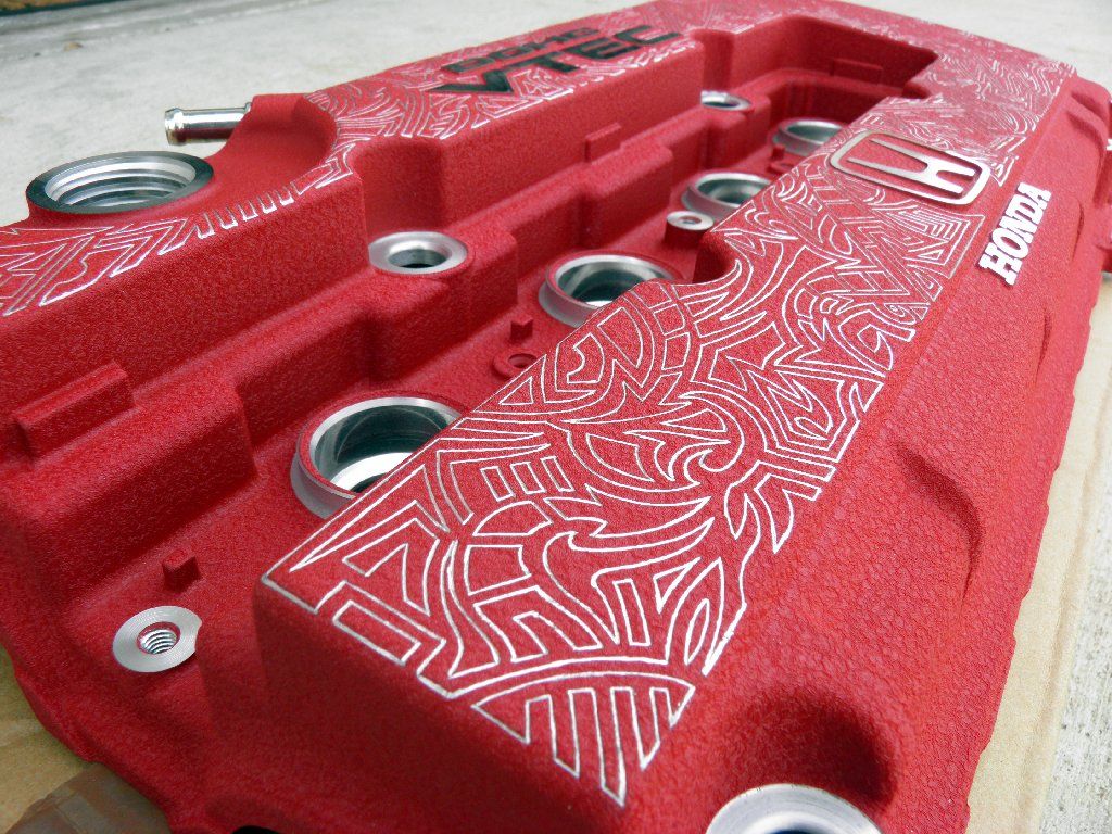 Engraved EG, "World's First Fully Hand Engraved Car" project build